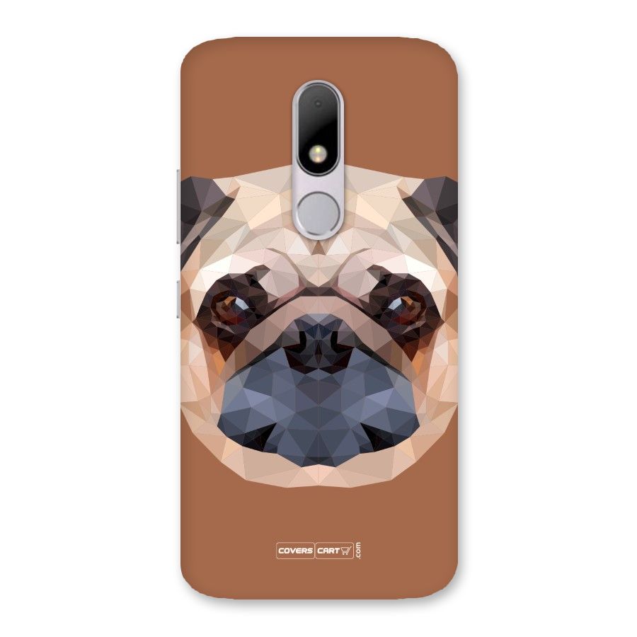 Cute Pug Back Case for Moto M