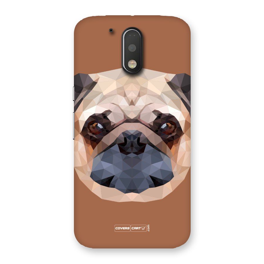Cute Pug Back Case for Motorola Moto G4