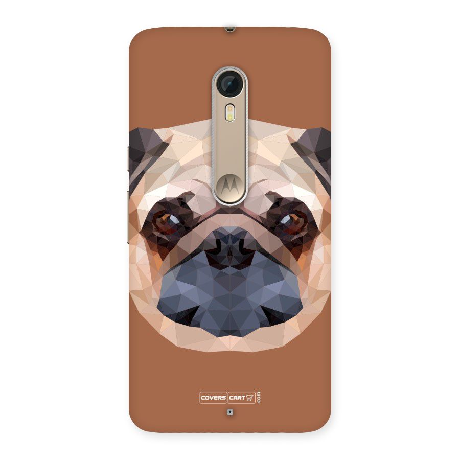 Cute Pug Back Case for Motorola Moto X Style