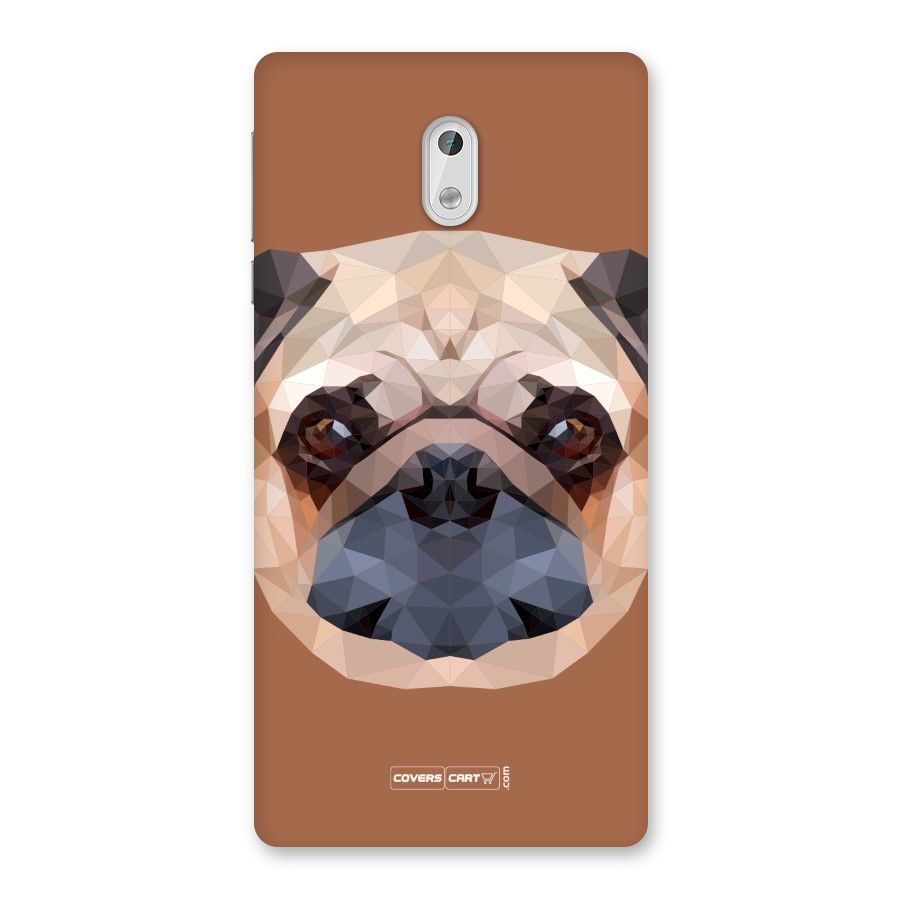 Cute Pug Back Case for Nokia 3