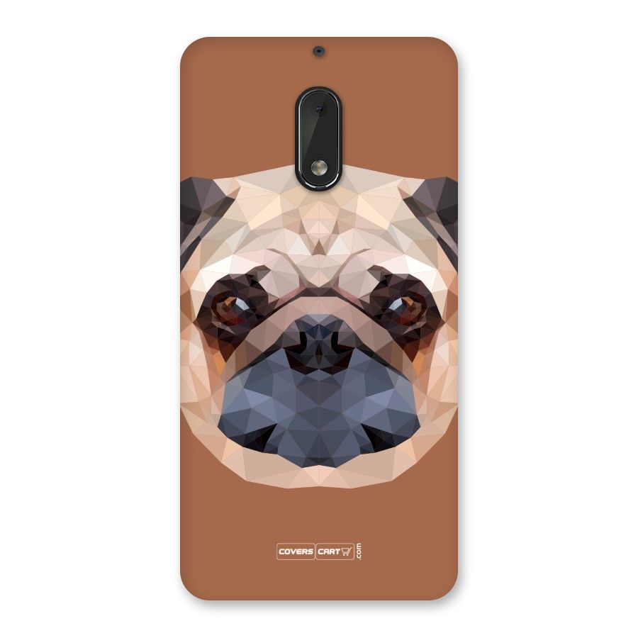 Cute Pug Back Case for Nokia 6