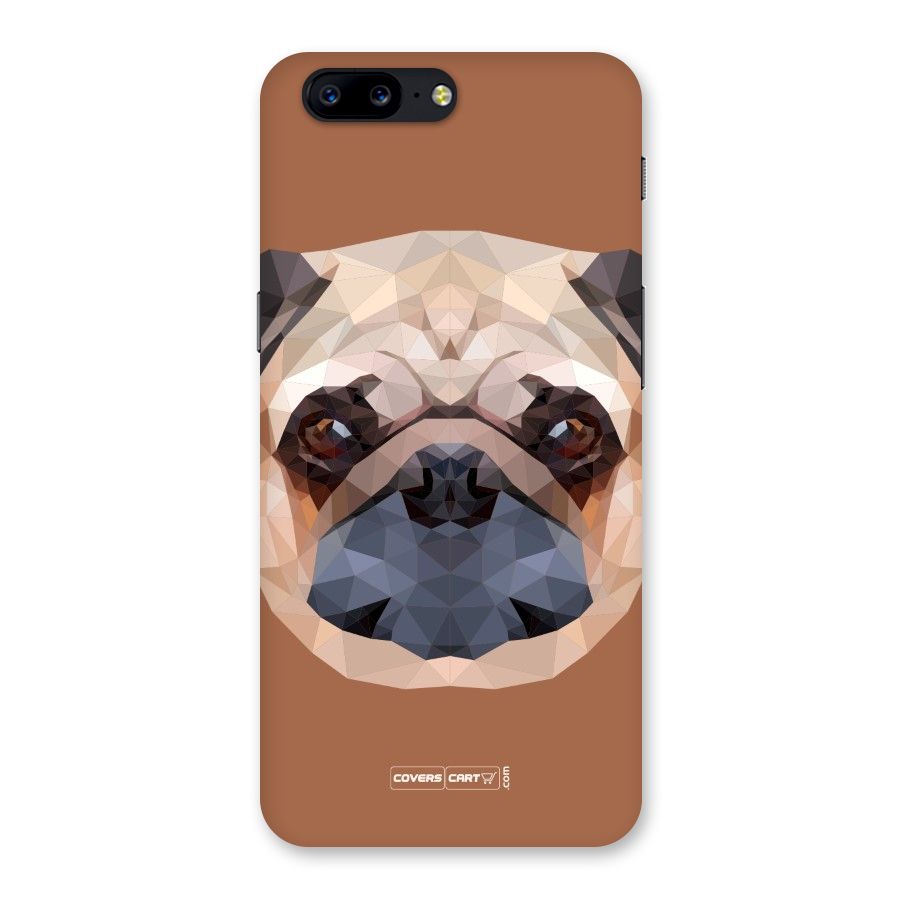 Cute Pug Back Case for OnePlus 5