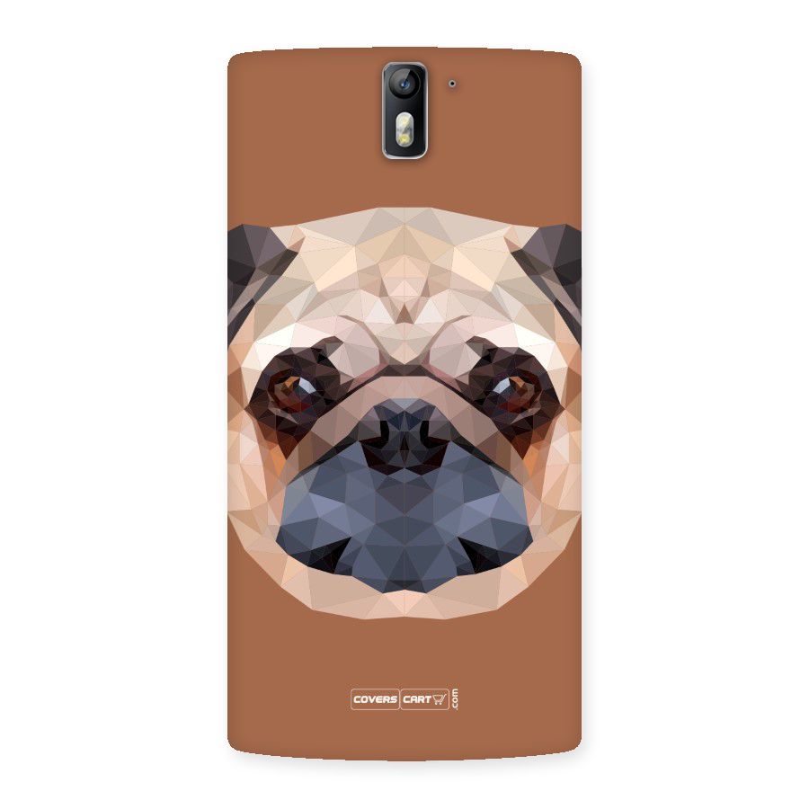 Cute Pug Back Case for One Plus One