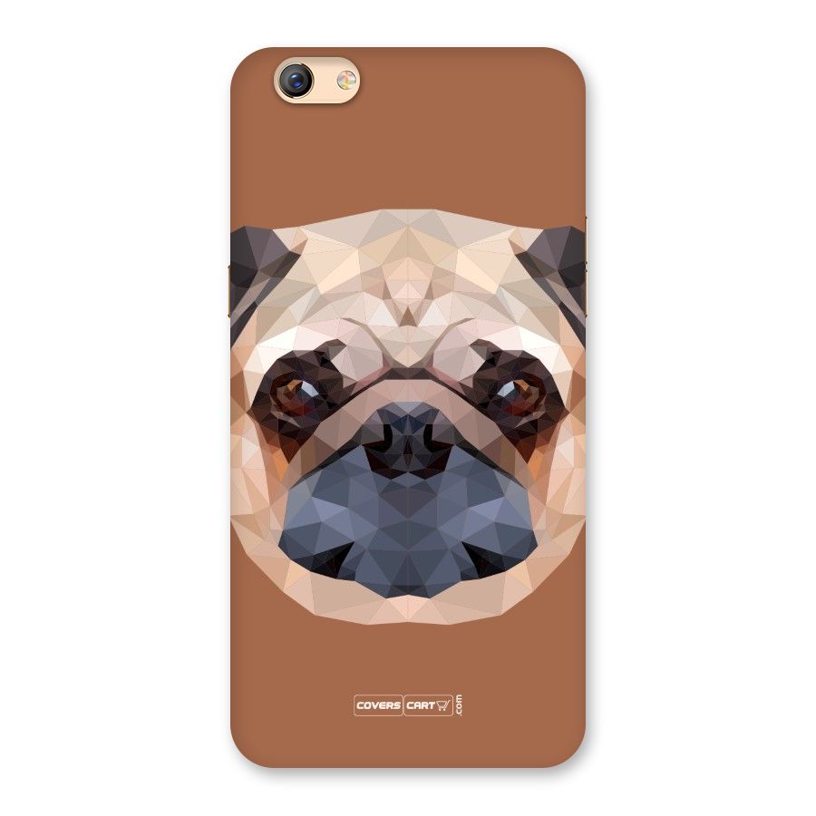 Cute Pug Back Case for Oppo F3 Plus
