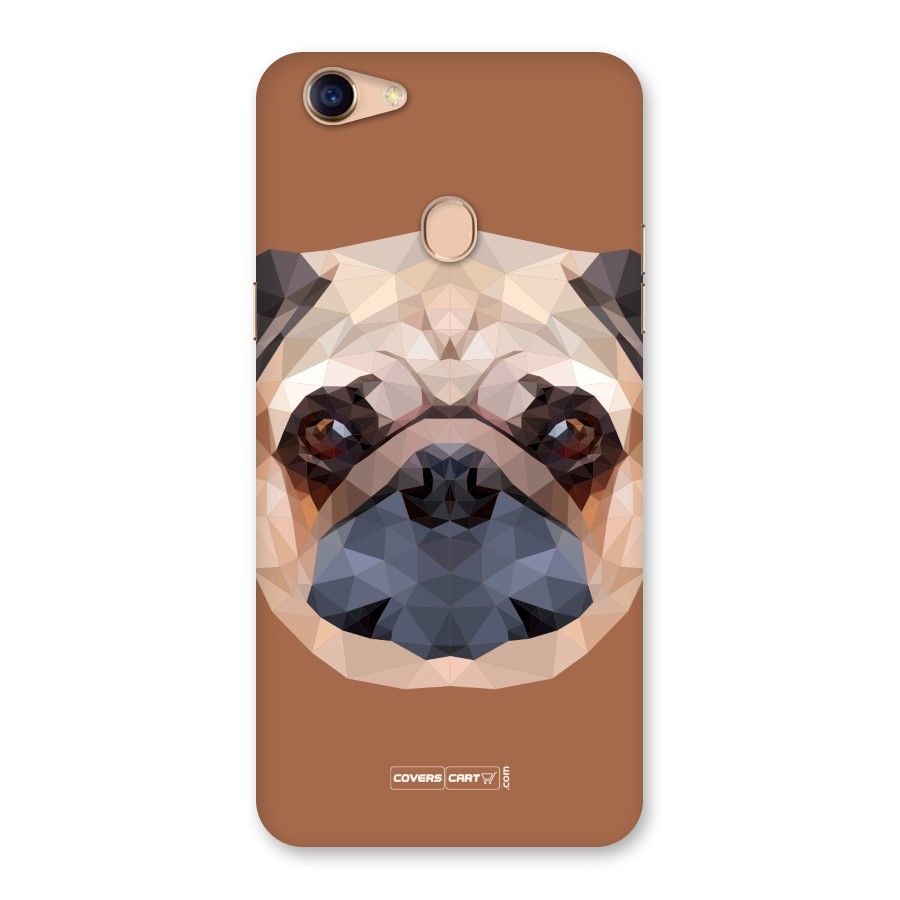 Cute Pug Back Case for Oppo F5