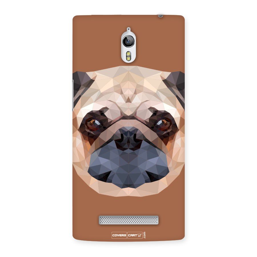 Cute Pug Back Case for Oppo Find 7