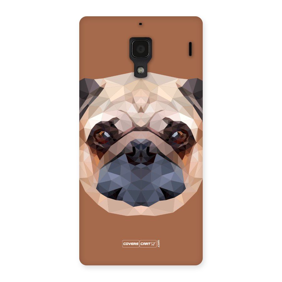 Cute Pug Back Case for Redmi 1S