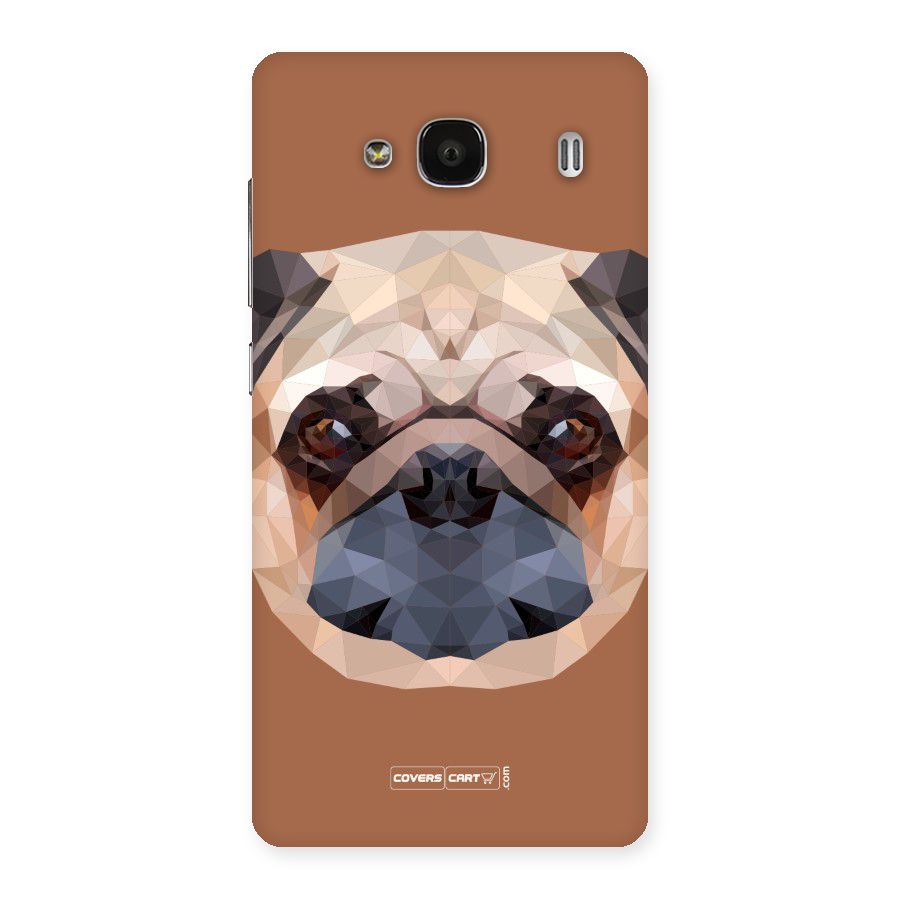 Cute Pug Back Case for Redmi 2s