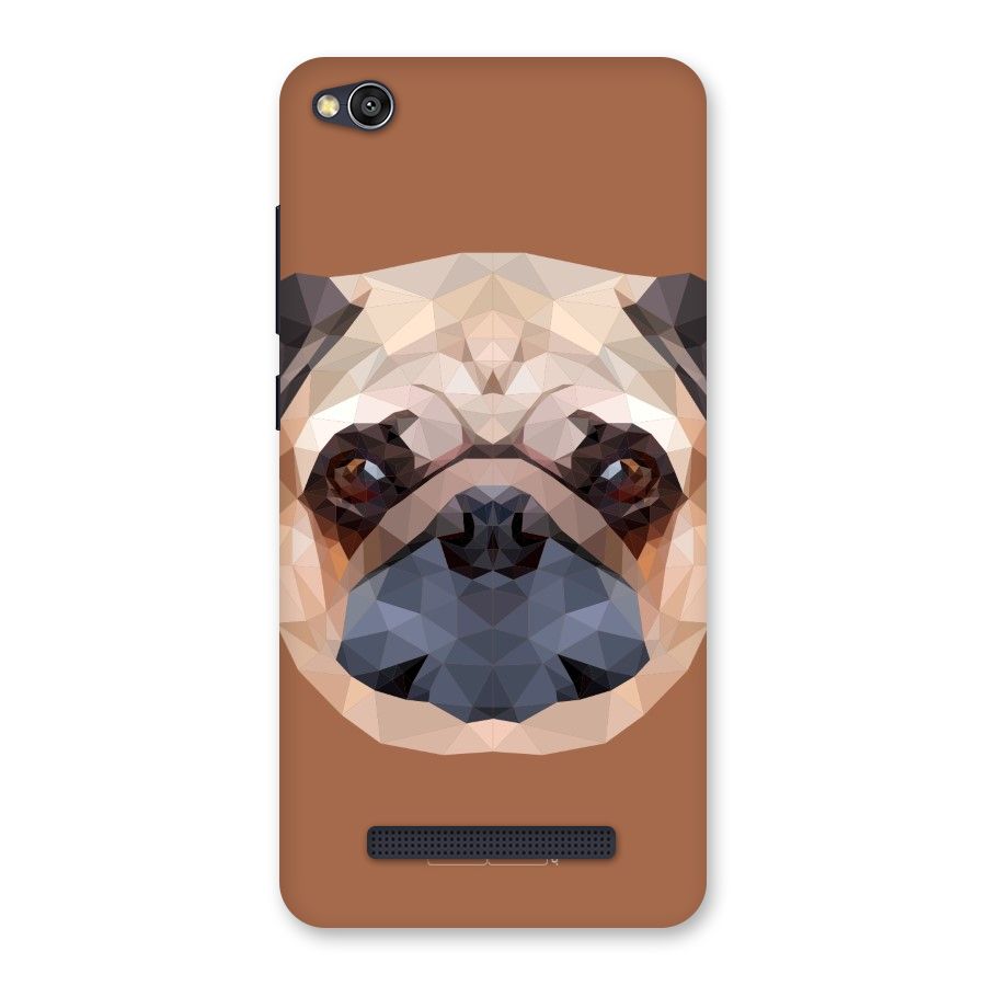 Cute Pug Back Case for Redmi 4A