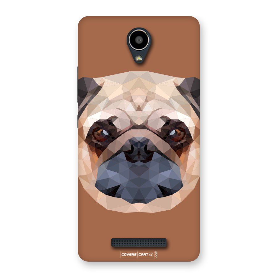 Cute Pug Back Case for Redmi Note 2