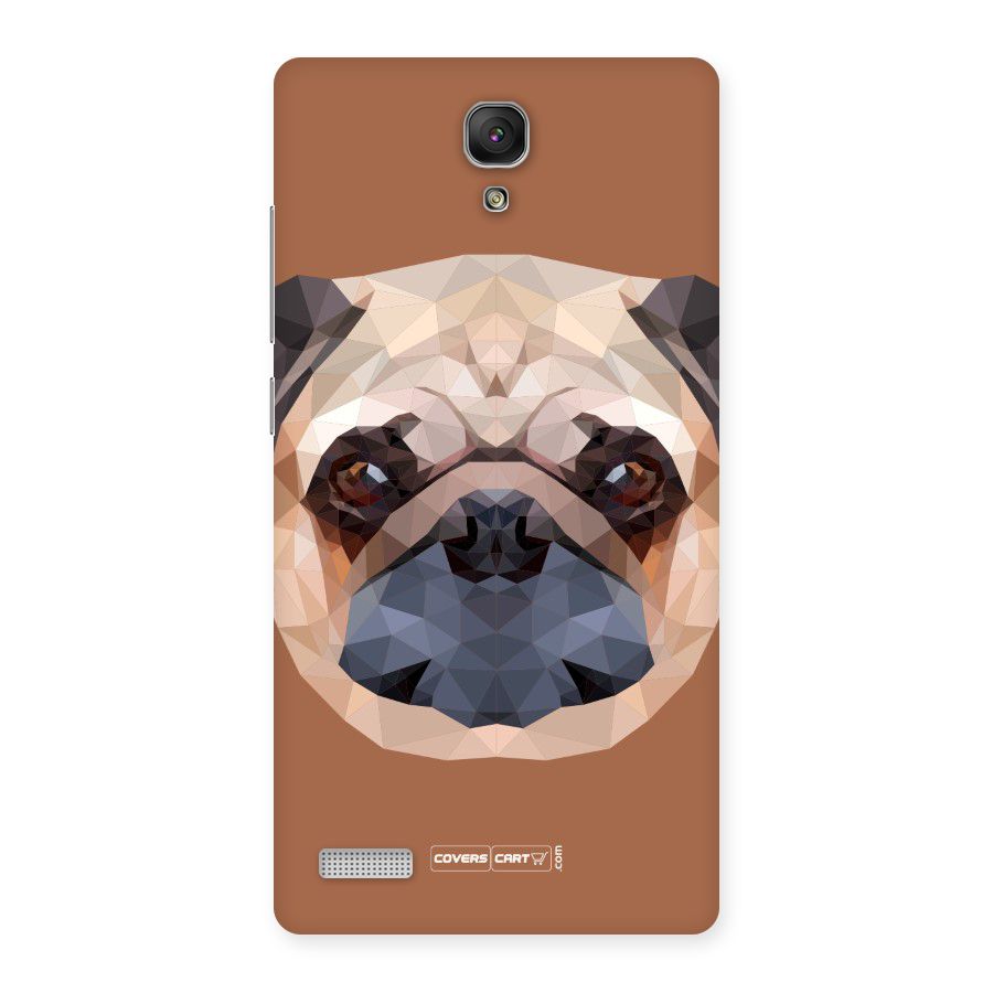 Cute Pug Back Case for Redmi Note Prime