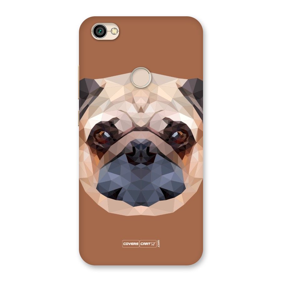 Cute Pug Back Case for Redmi Y1 2017