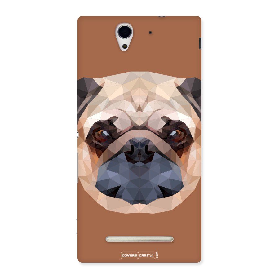 Cute Pug Back Case for Sony Xperia C3