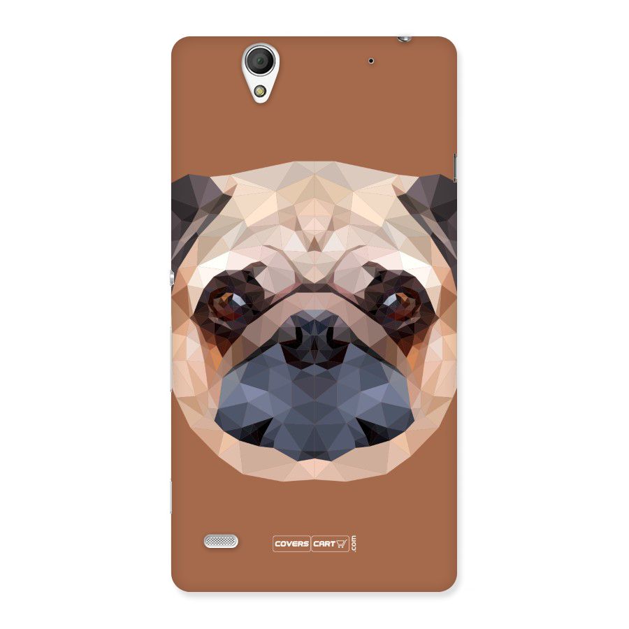 Cute Pug Back Case for Sony Xperia C4