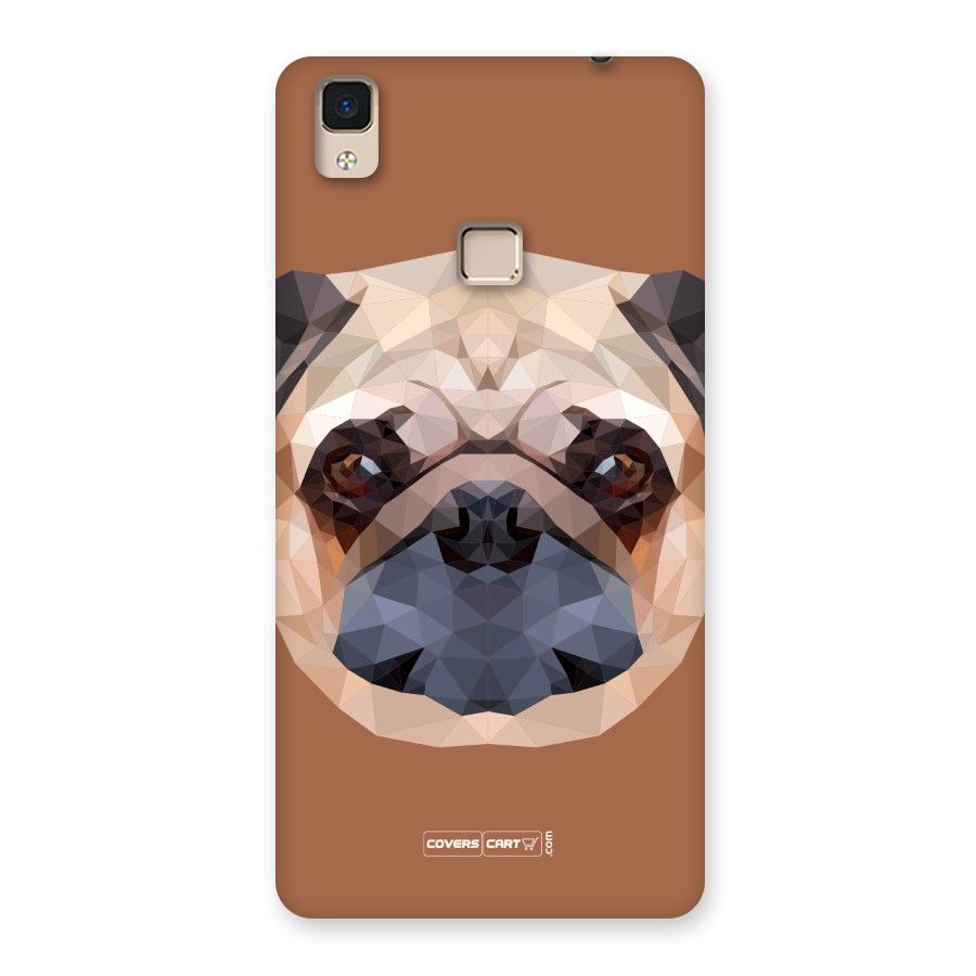 Cute Pug Back Case for V3 Max