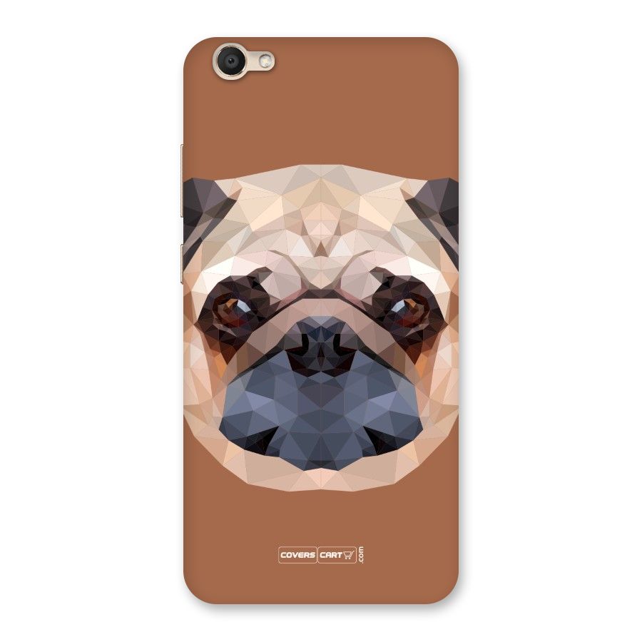 Cute Pug Back Case for Vivo V5