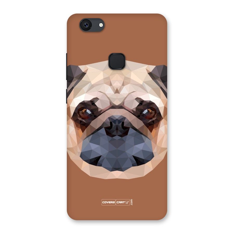 Cute Pug Back Case for Vivo V7 Plus