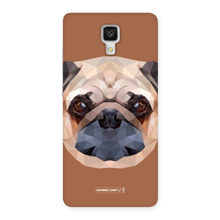Cute Pug Back Case for Xiaomi Mi 4