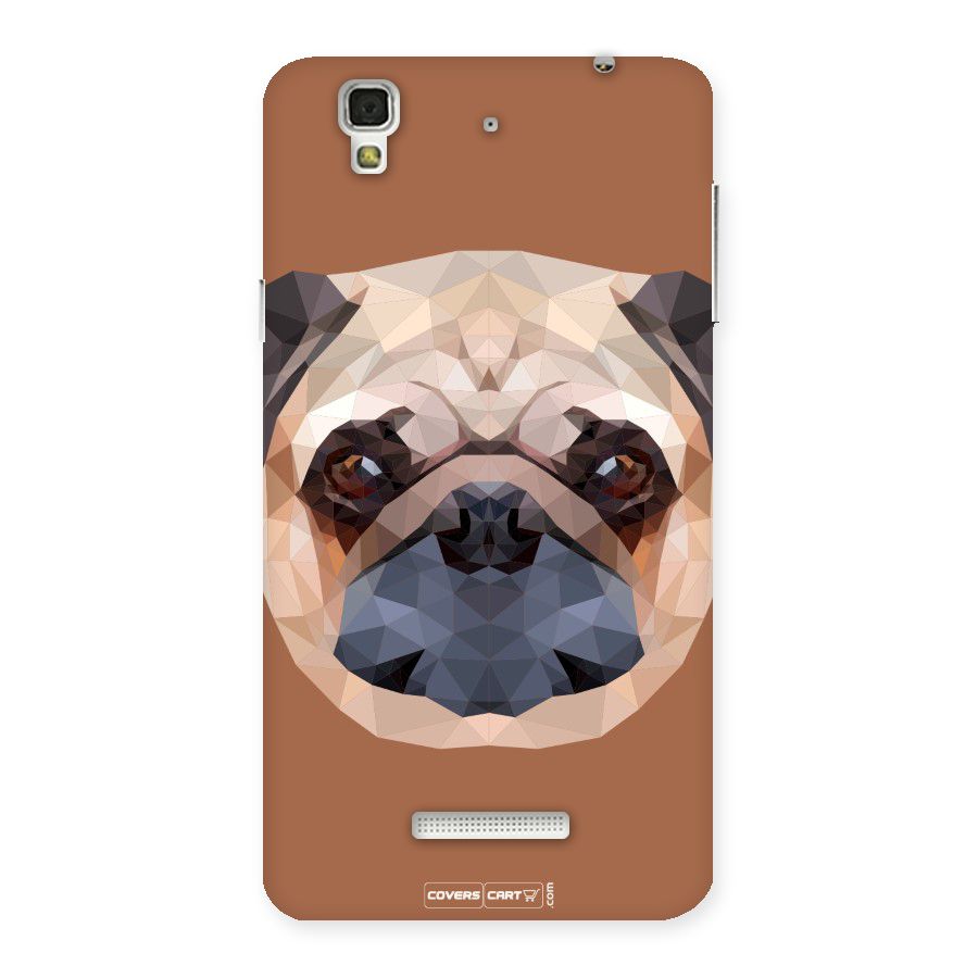 Cute Pug Back Case for YU Yureka Plus