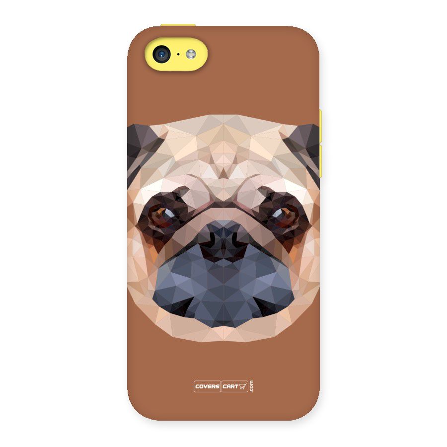 Cute Pug Back Case for iPhone 5C