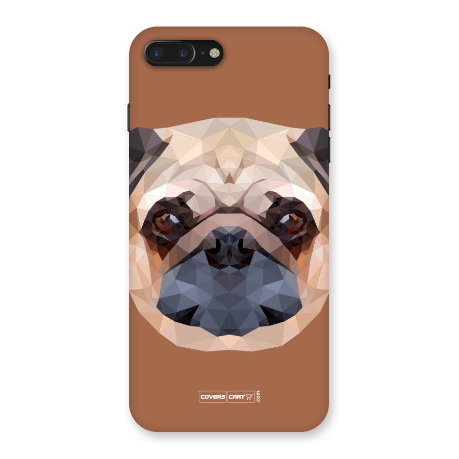Cute Pug Back Case for iPhone 7 Plus