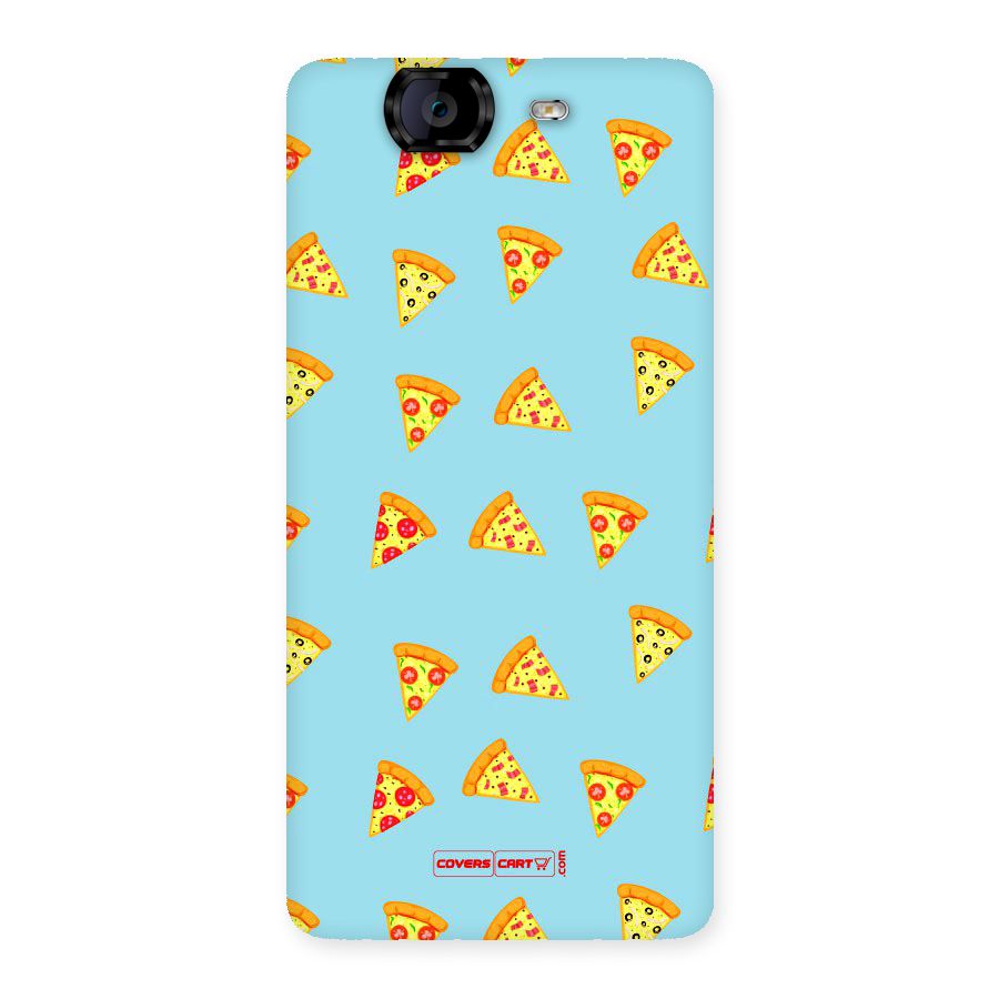 Cute Slices of Pizza Back Case for Canvas Knight A350