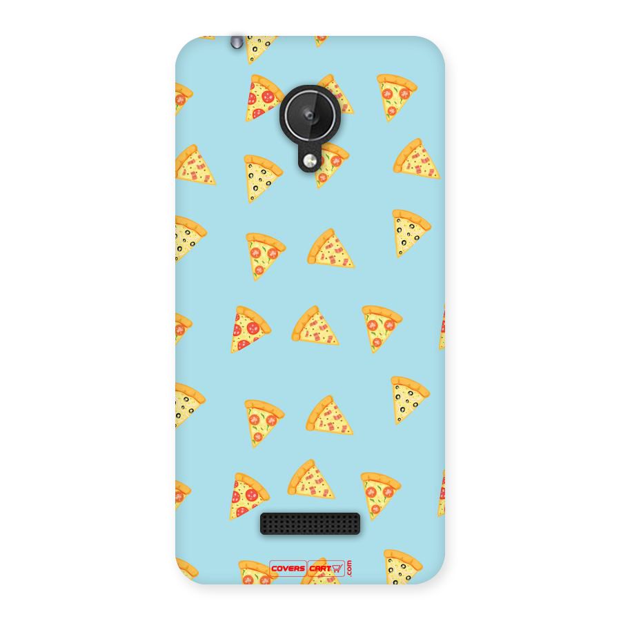 Cute Slices of Pizza Back Case for Micromax Canvas Spark Q380