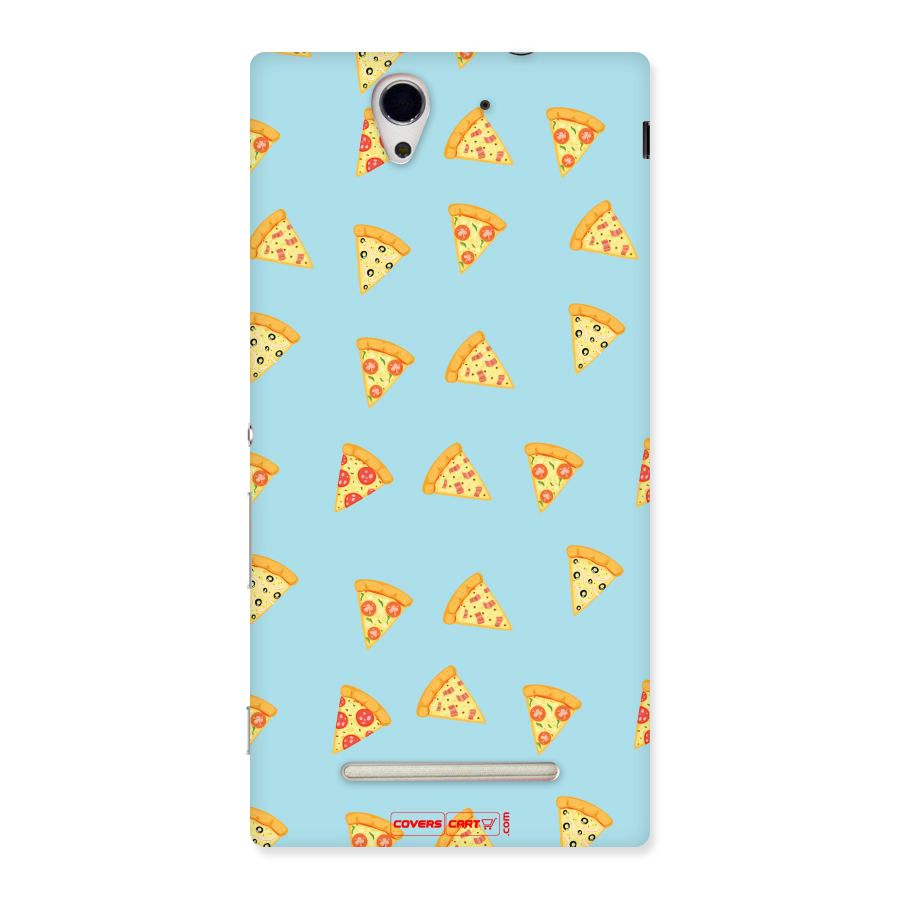 Cute Slices of Pizza Back Case for Sony Xperia C3
