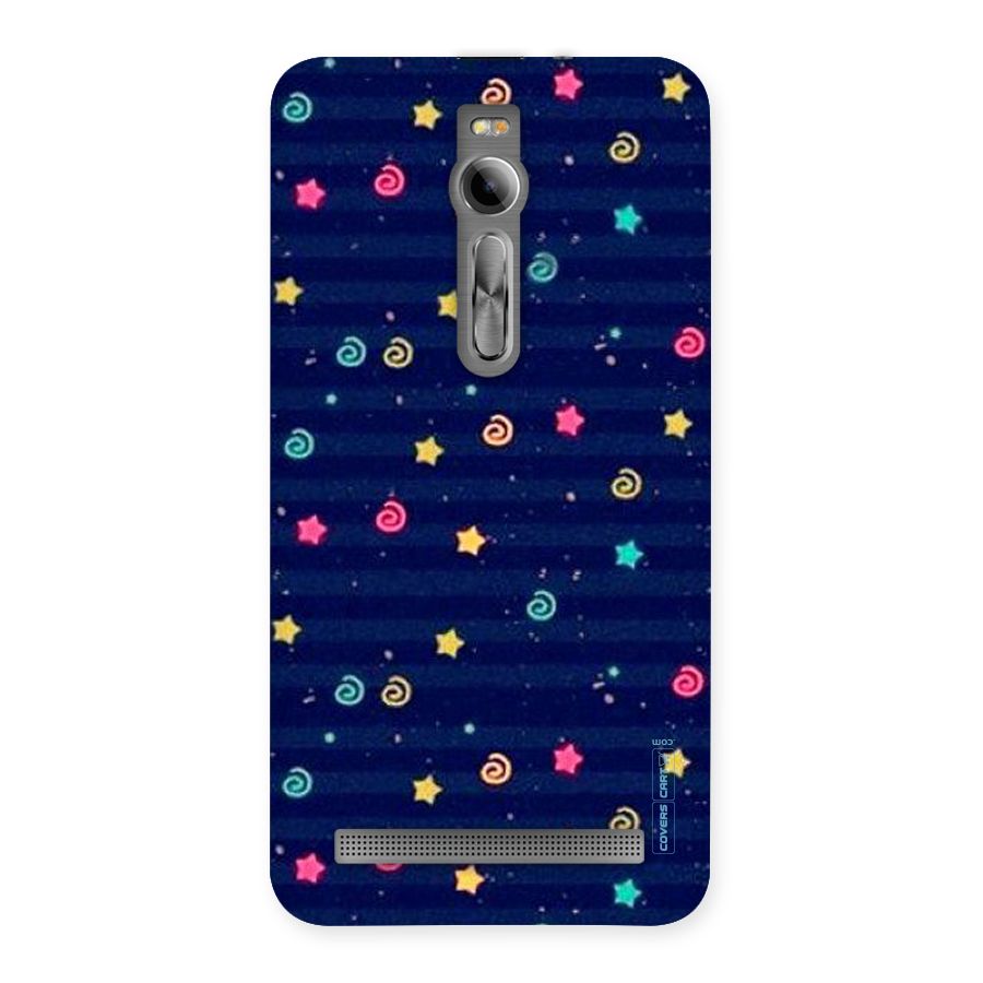 Cute Stars Design Back Case for Asus Zenfone 2