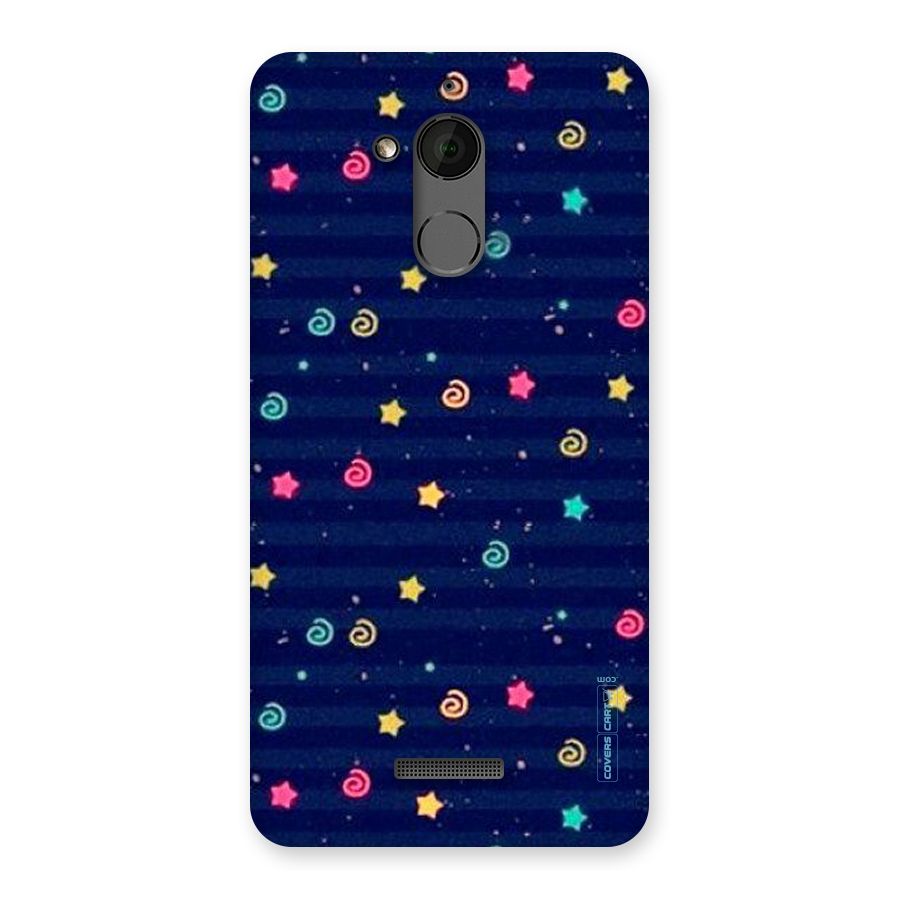 Cute Stars Design Back Case for Coolpad Note 5