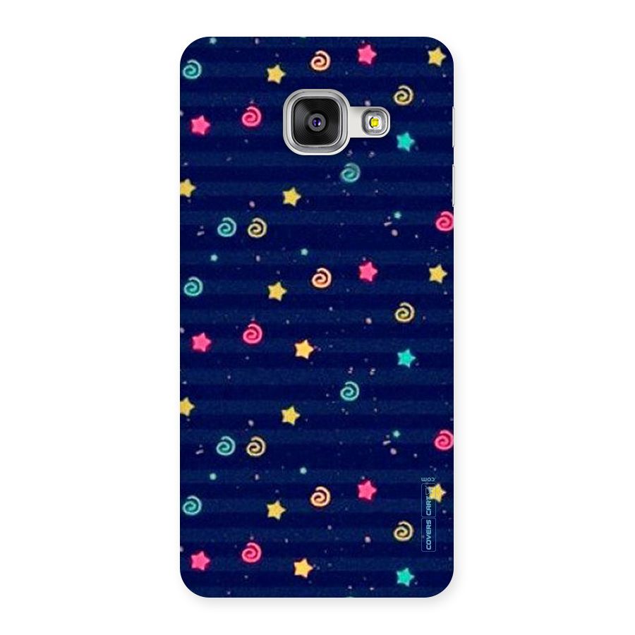 Cute Stars Design Back Case for Galaxy A3 2016