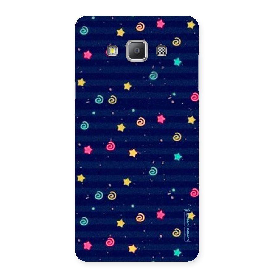 Cute Stars Design Back Case for Galaxy A7