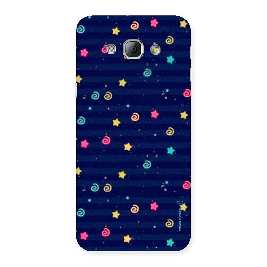 Cute Stars Design Back Case for Galaxy A8