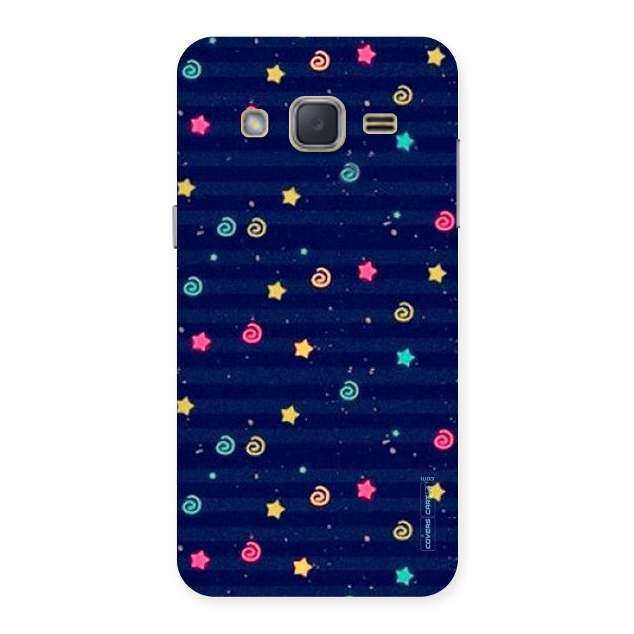Cute Stars Design Back Case for Galaxy J2