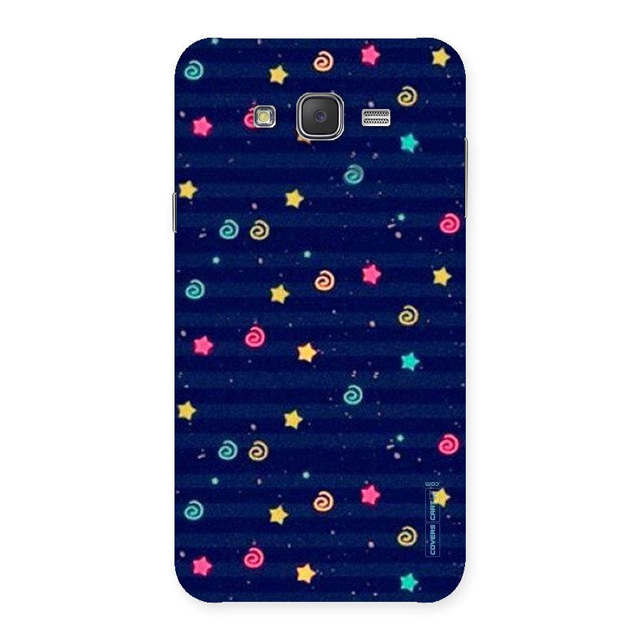 Cute Stars Design Back Case for Galaxy J7