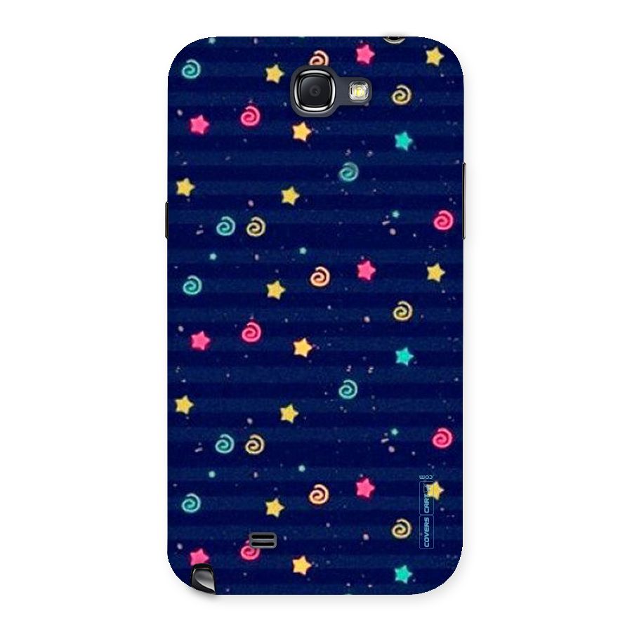 Cute Stars Design Back Case for Galaxy Note 2