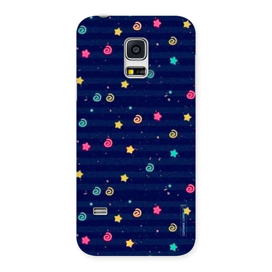 Cute Stars Design Back Case for Galaxy S5 Mini