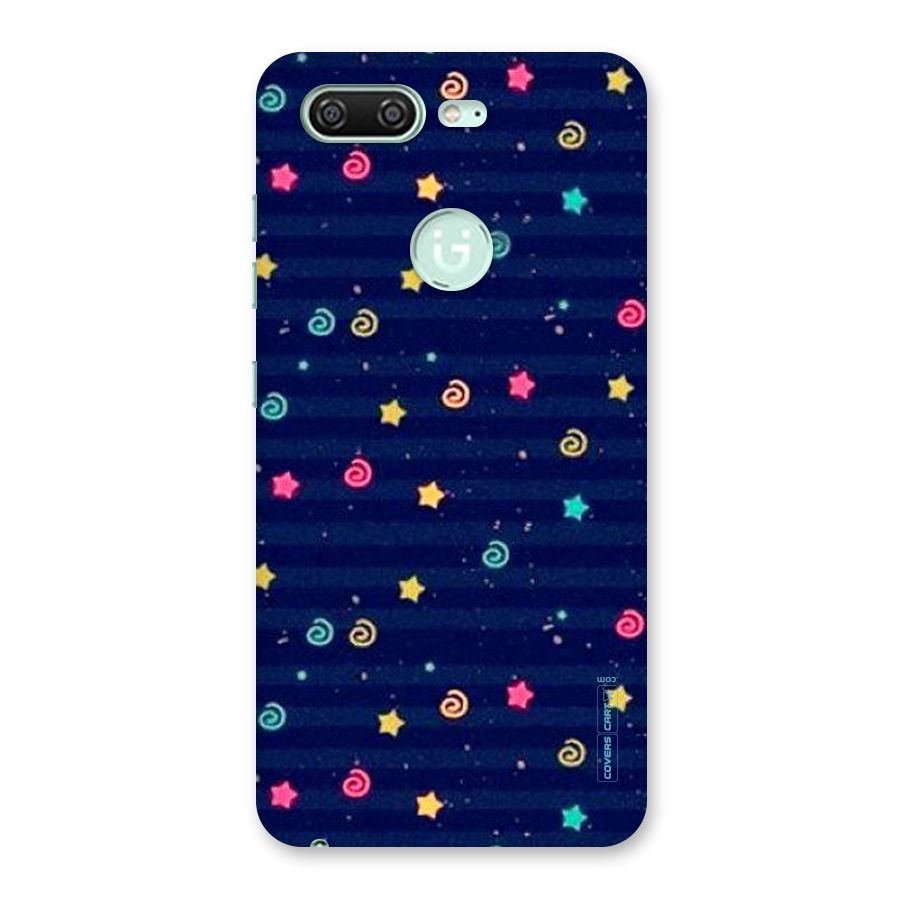 Cute Stars Design Back Case for Gionee S10
