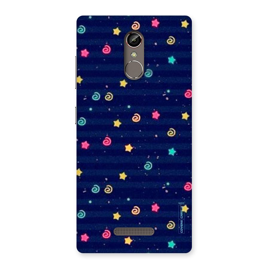 Cute Stars Design Back Case for Gionee S6s
