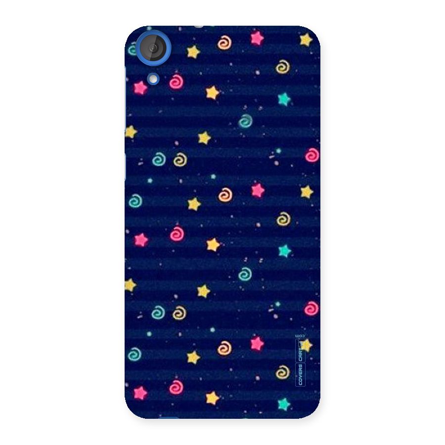 Cute Stars Design Back Case for HTC Desire 820
