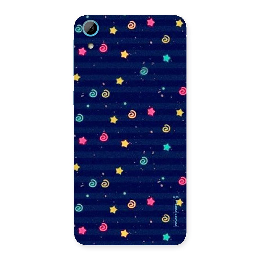 Cute Stars Design Back Case for HTC Desire 826