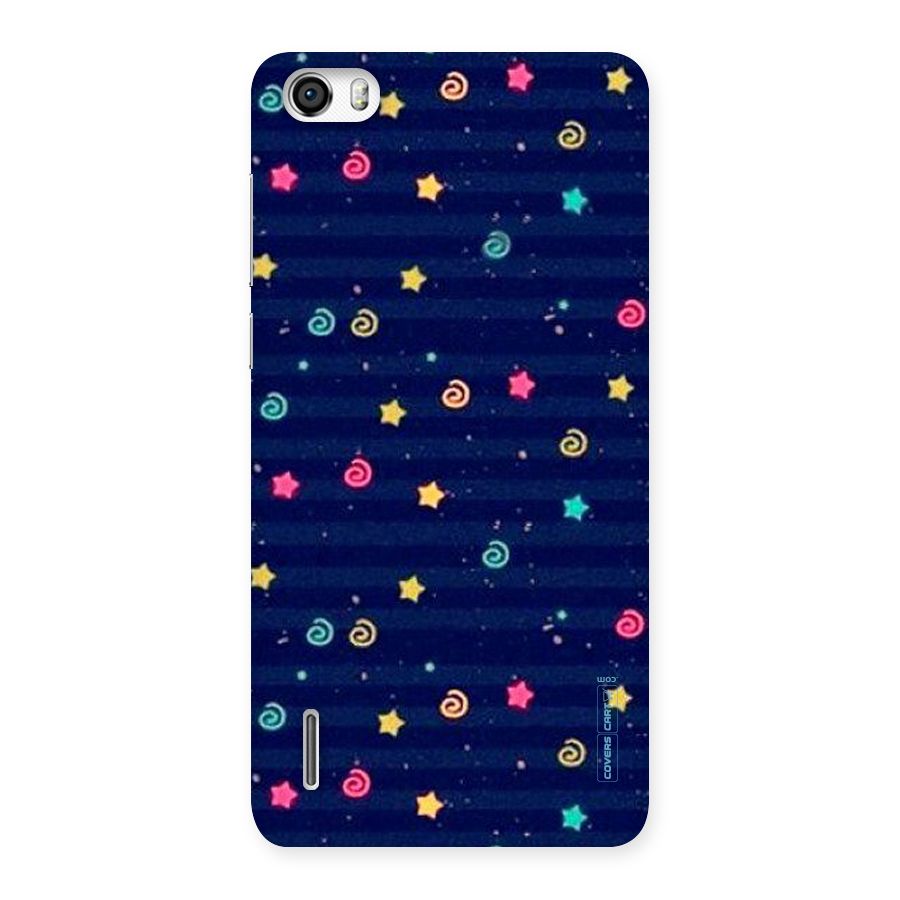 Cute Stars Design Back Case for Honor 6