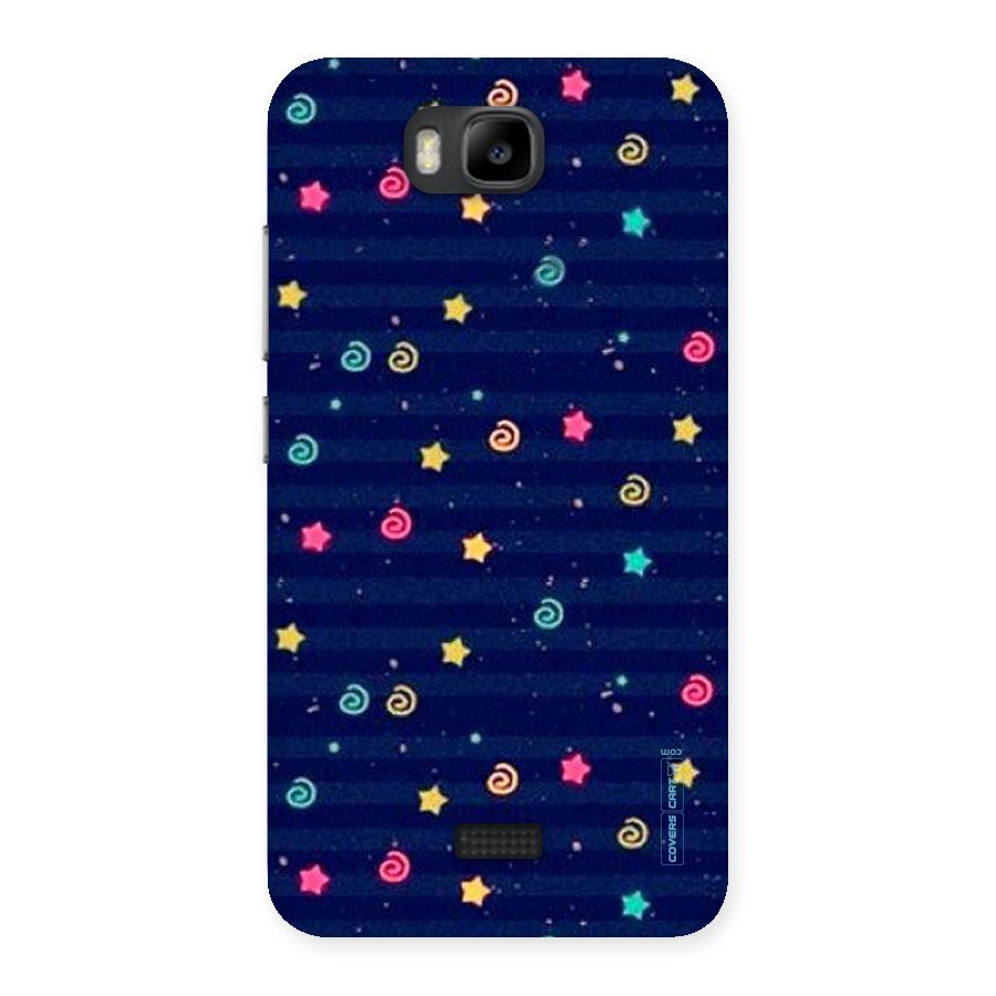 Cute Stars Design Back Case for Honor Bee