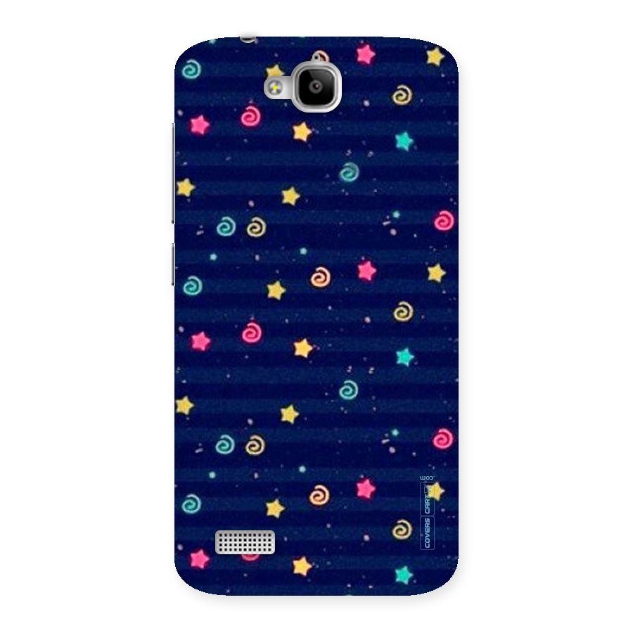 Cute Stars Design Back Case for Honor Holly