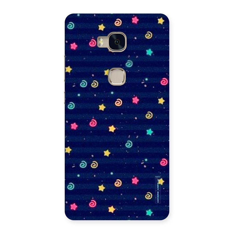 Cute Stars Design Back Case for Huawei Honor 5X