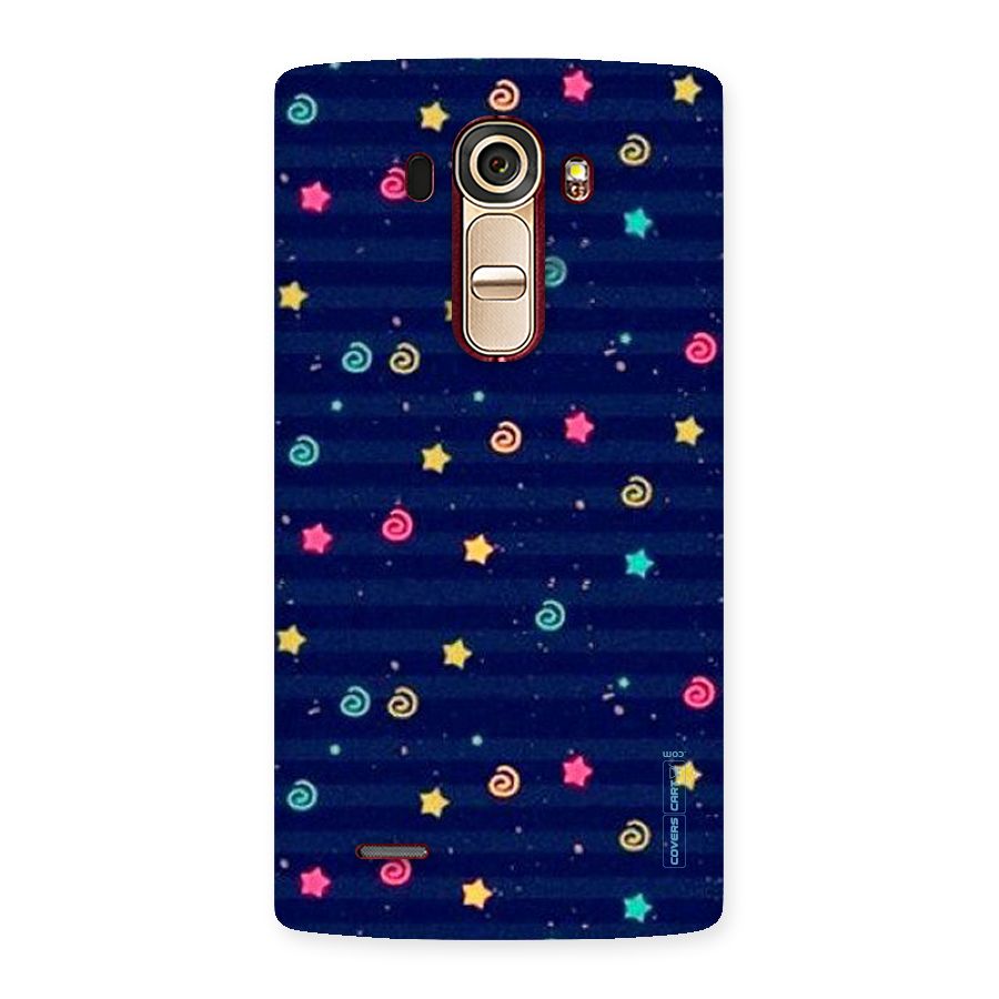 Cute Stars Design Back Case for LG G4