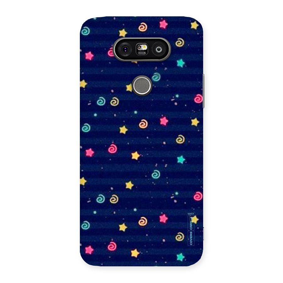 Cute Stars Design Back Case for LG G5