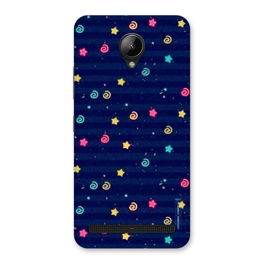 Cute Stars Design Back Case for Lenovo C2