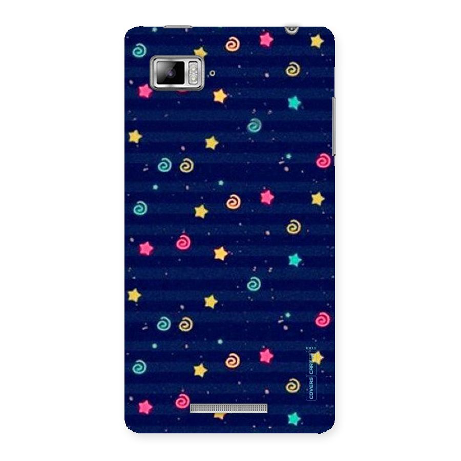 Cute Stars Design Back Case for Lenovo Vibe Z K910