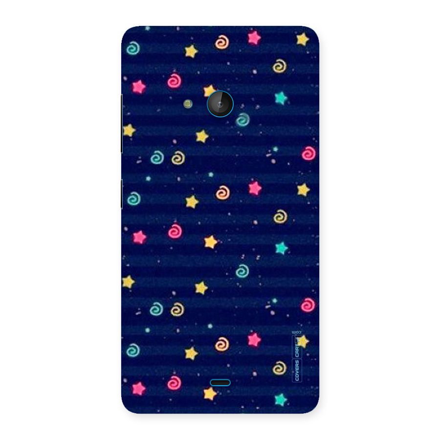 Cute Stars Design Back Case for Lumia 540